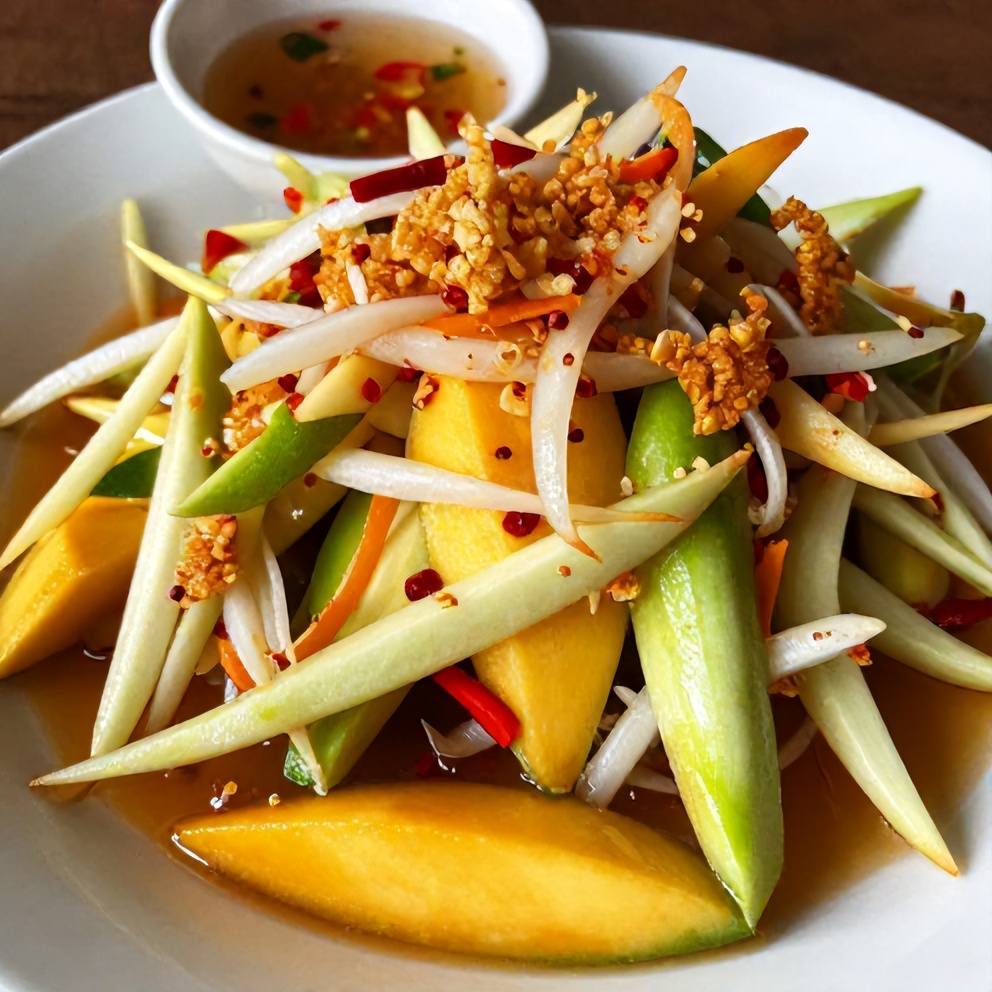 Thai Mango Green Papaya Salad