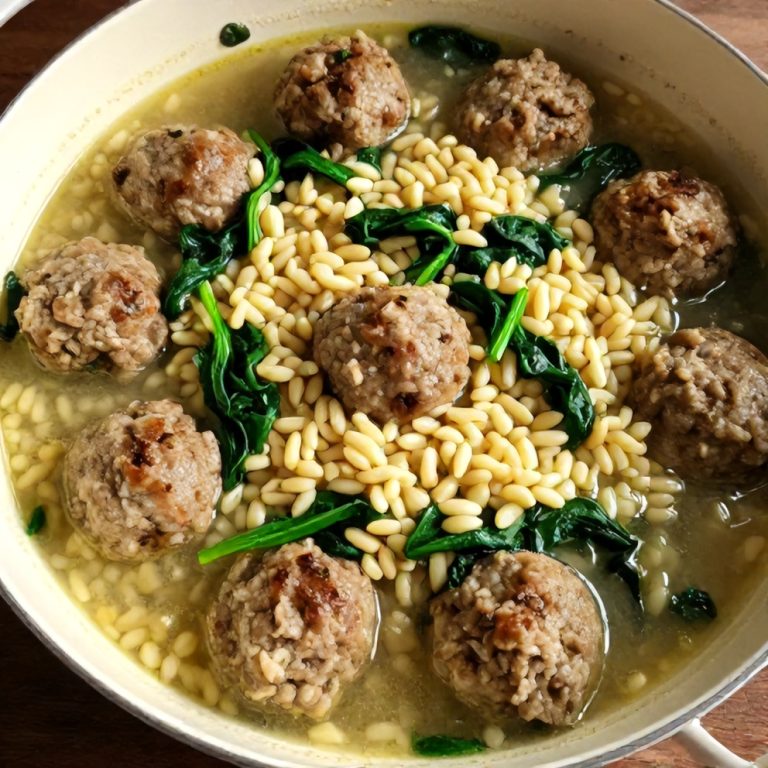 Turkey Meatball Soup