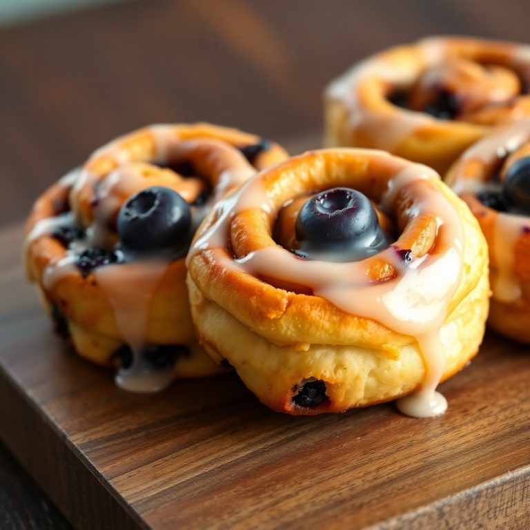 Blueberry Cinnamon Rolls