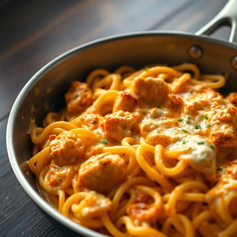 buffalo chicken pasta
