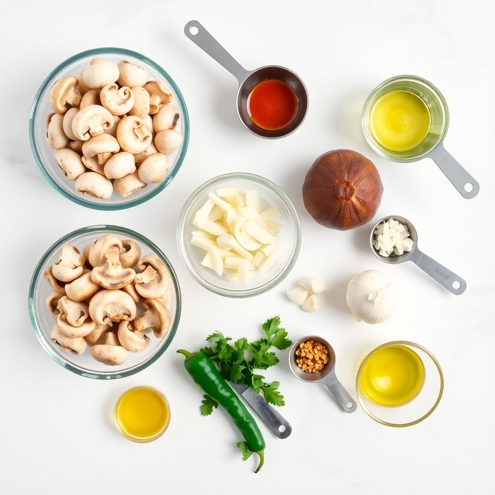 Mushroom Tacos Ingredients