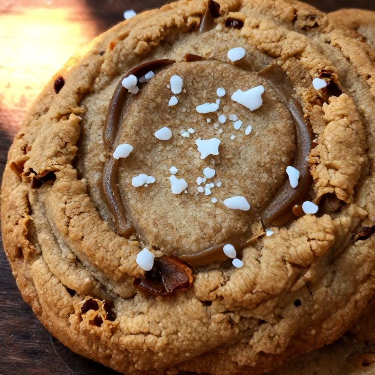 brown butter coffee toffee cookies