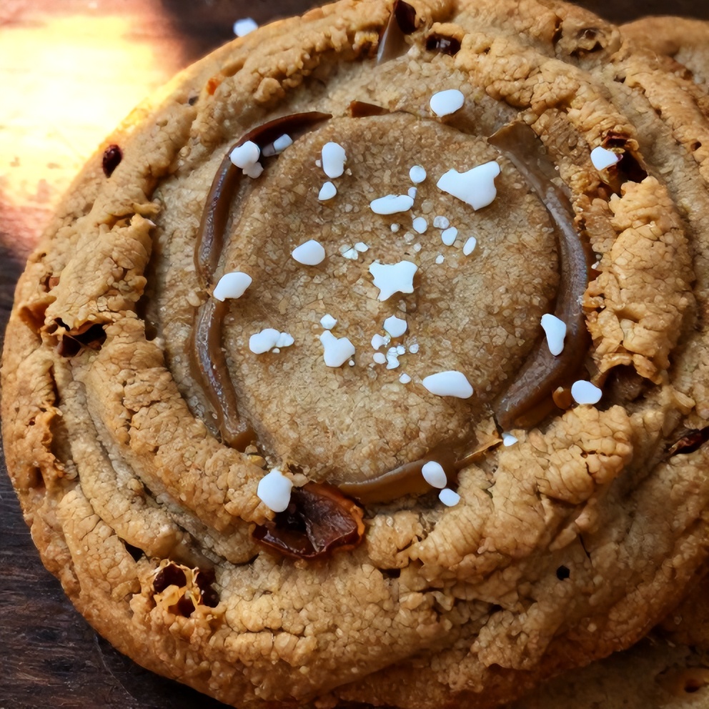 brown butter coffee toffee cookies