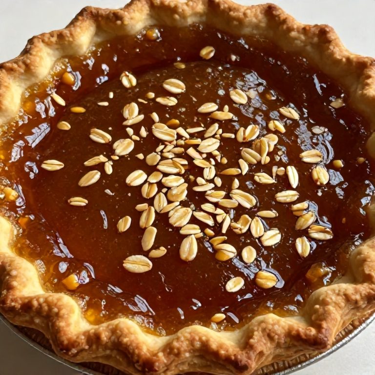 burnt honey pie