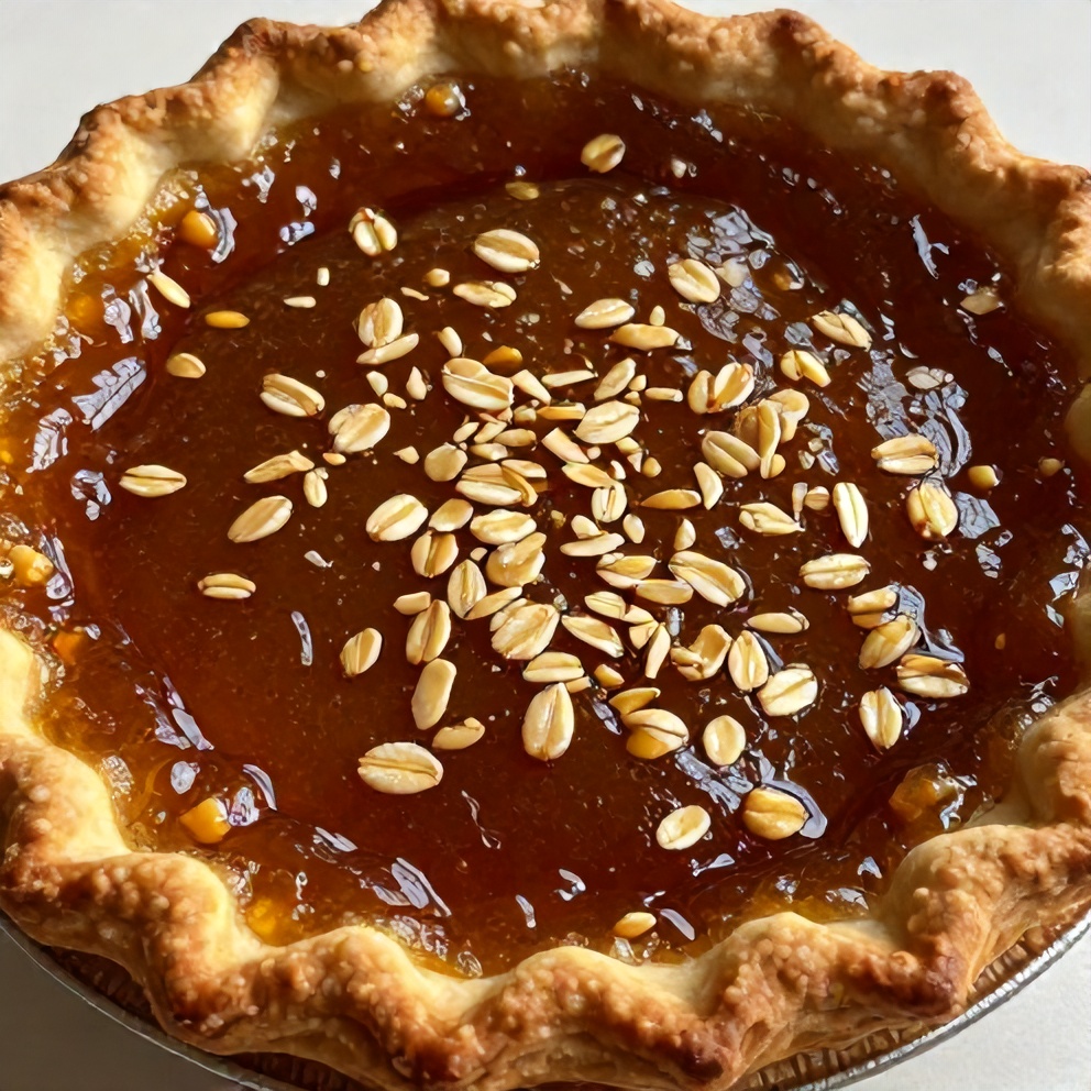 burnt honey pie