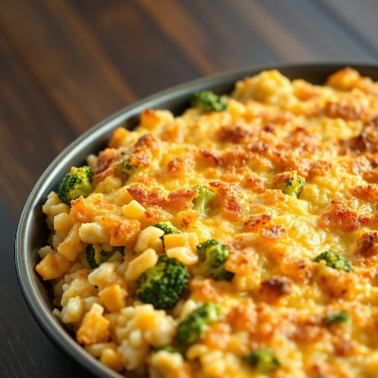 chicken broccoli rice casserole