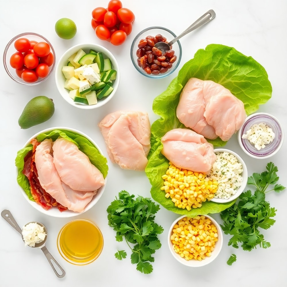 Chipotle Chicken Cobb Salad Ingredients