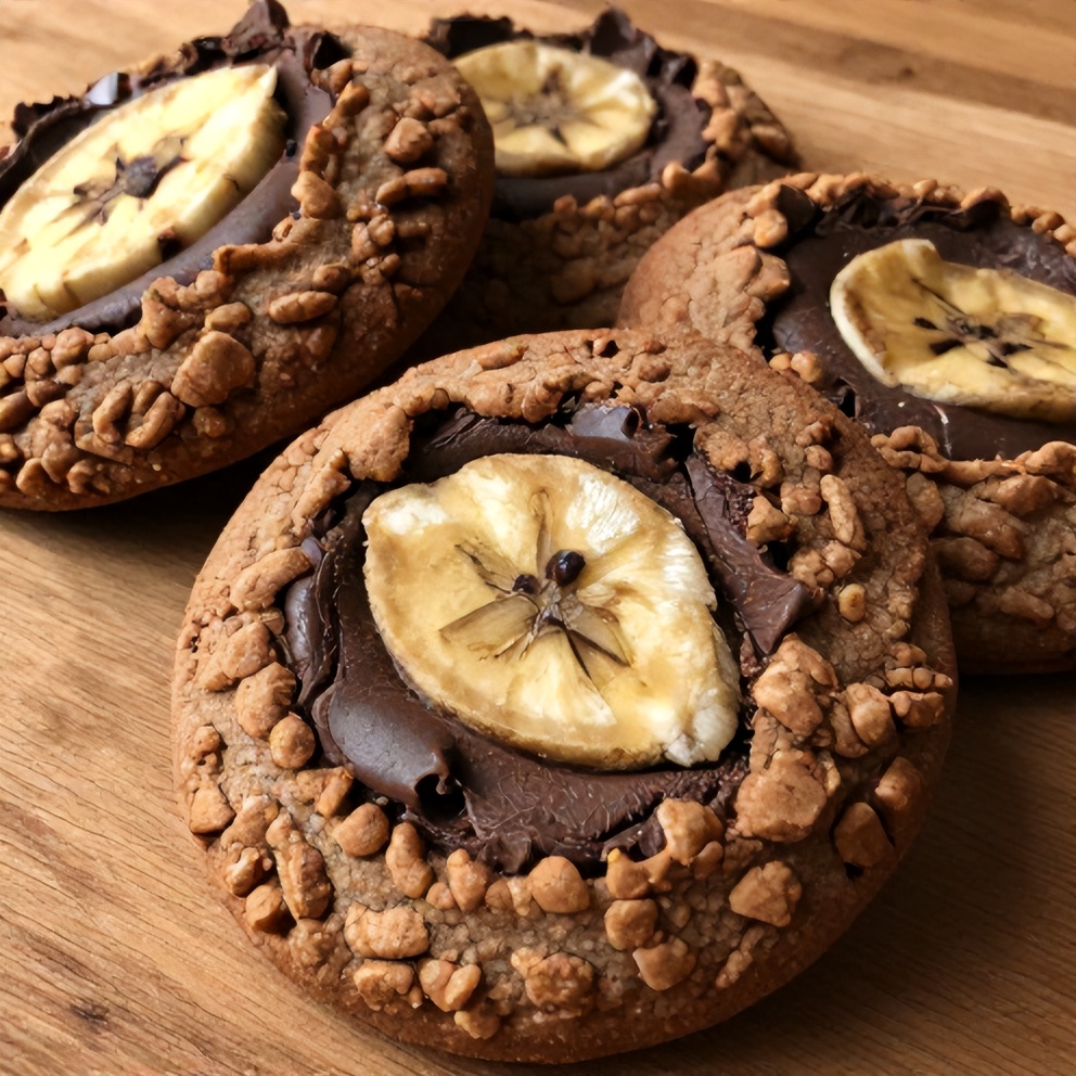 chocolate banana cookies