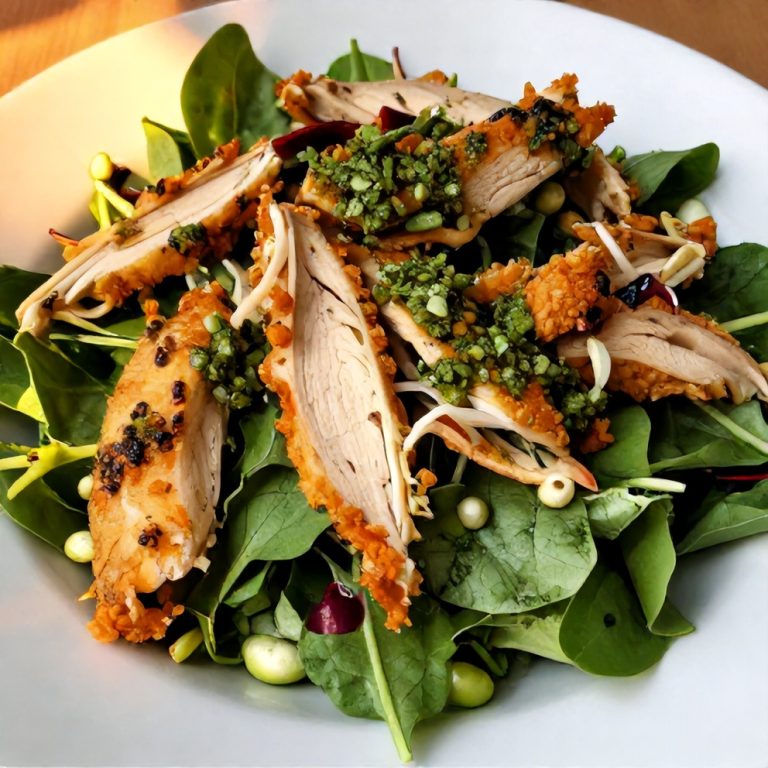 basil pesto chicken salad