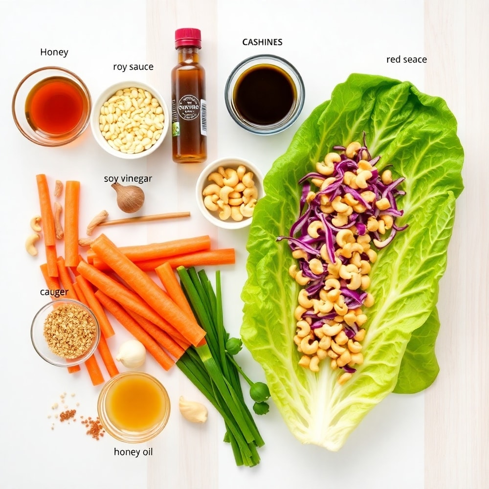 Cashew Crunch Salad Ingredients