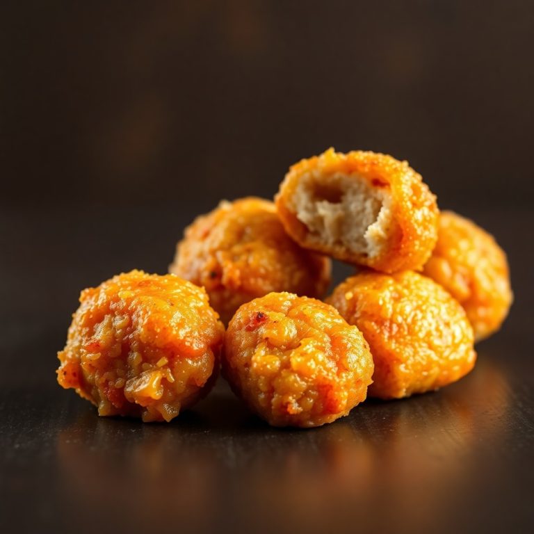 crispy garlic pork bites