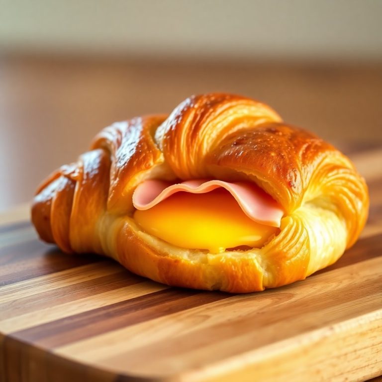 ham and cheese croissant
