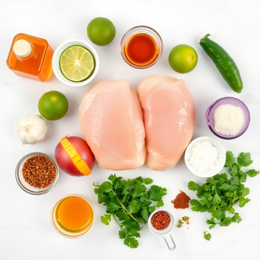 Honey Lime Chicken Ingredients