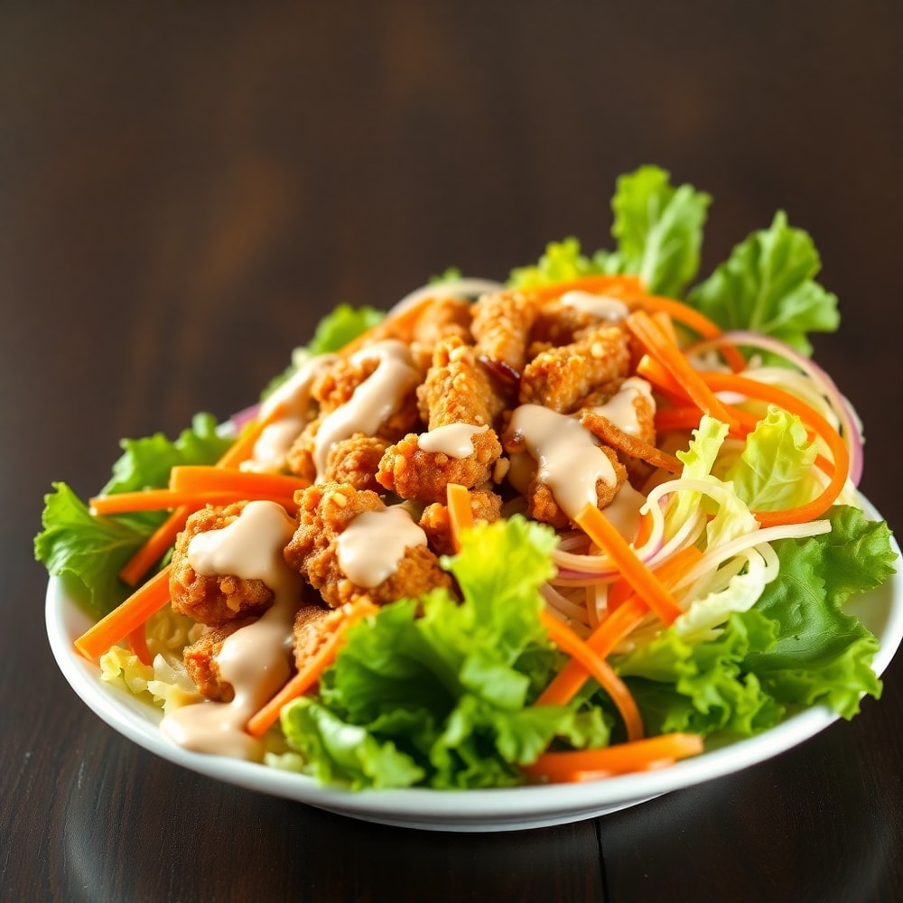 sesame chicken salad
