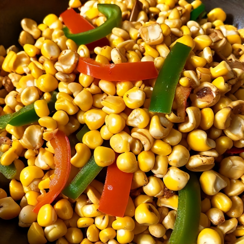 shoestring corn salad