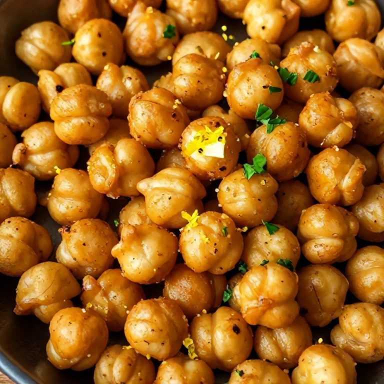crispy za'atar chickpeas