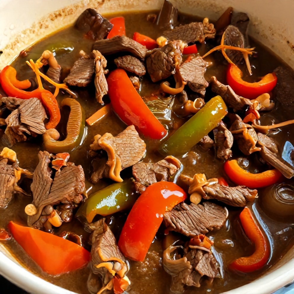 crock pot pepper steak