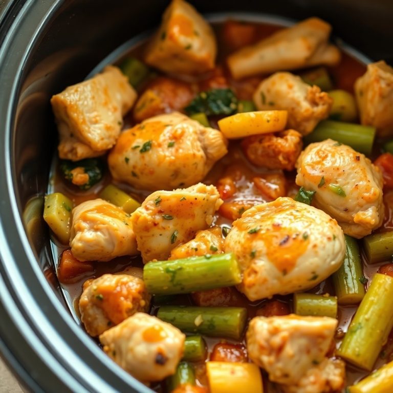 crockpot garlic herb chicken