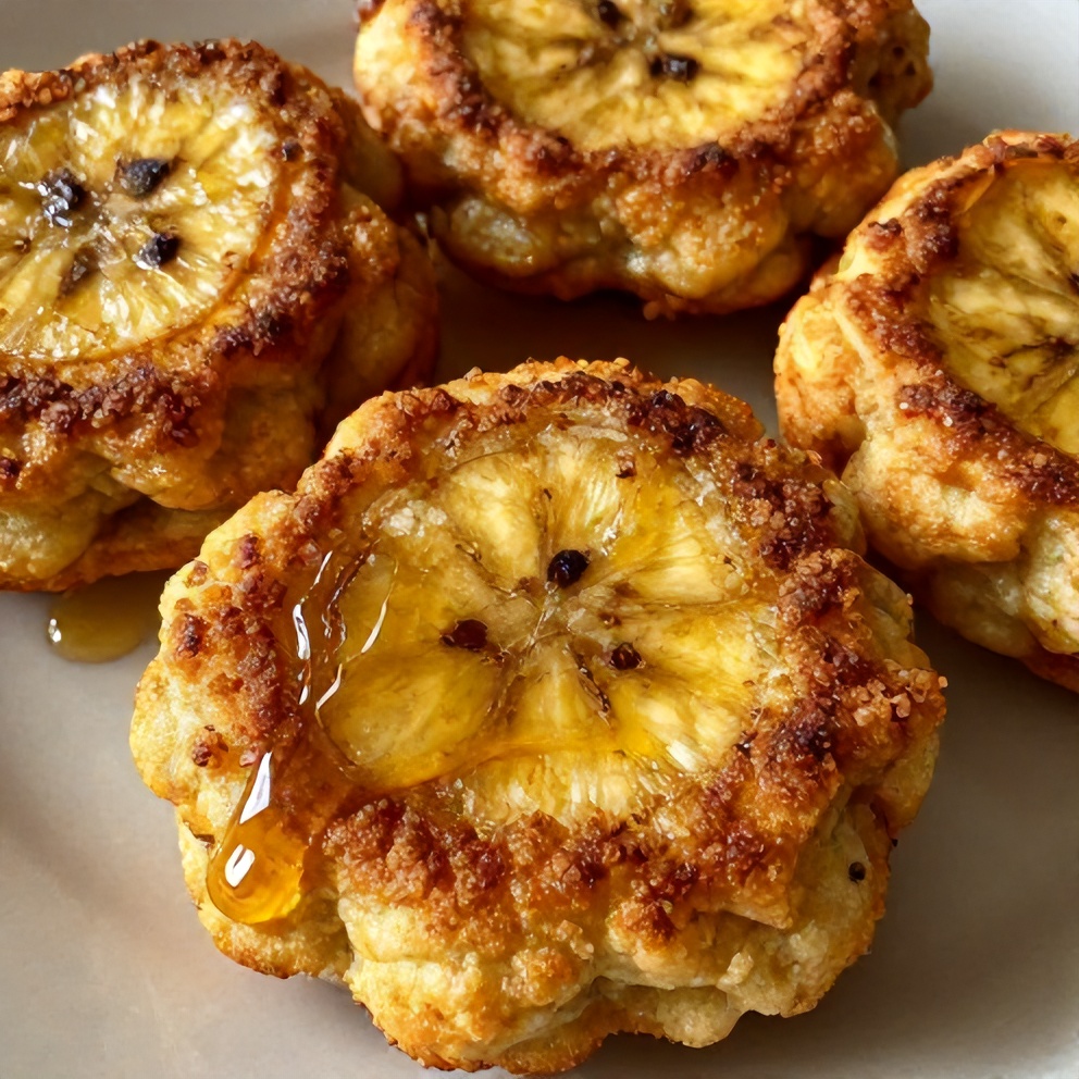Easy Baked Cinnamon Banana Fritters