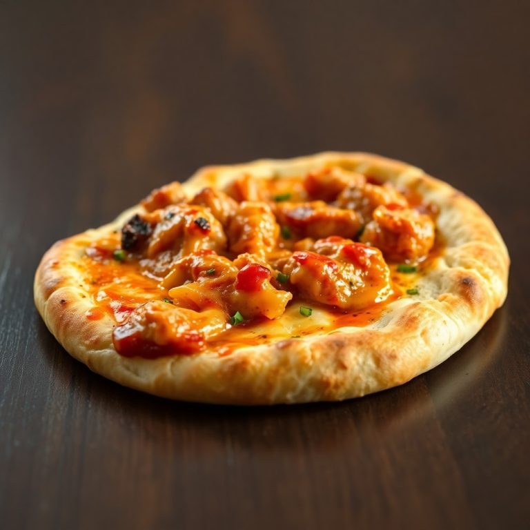 Easy BBQ Chicken Flatbread