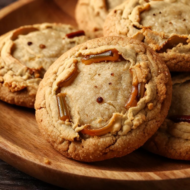 Easy Brown Sugar Rhubarb Cookies