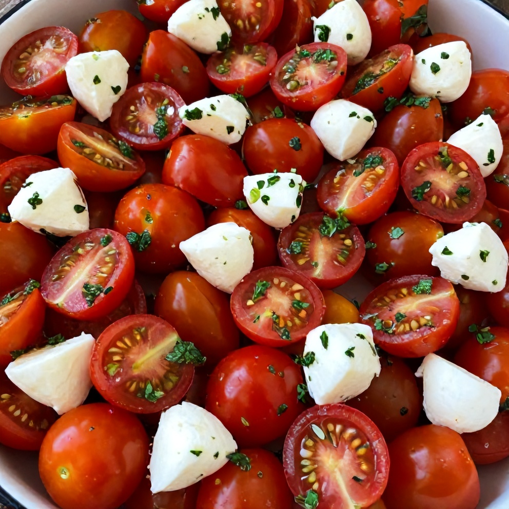 easy cherry tomato salad