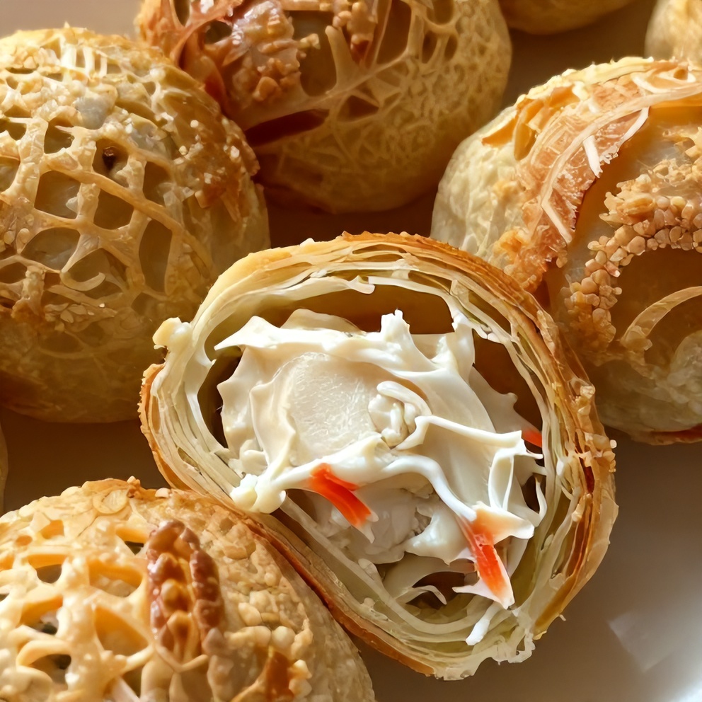Easy Crab Rangoon Pinwheels