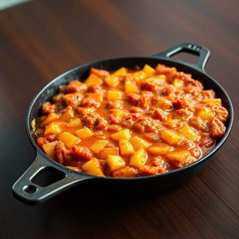 Sloppy Joe Potato Skillet