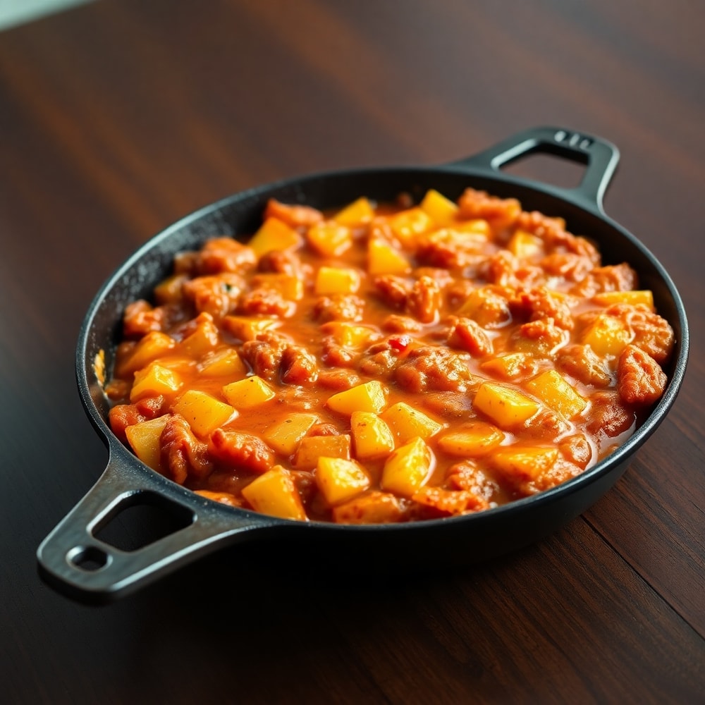Sloppy Joe Potato Skillet