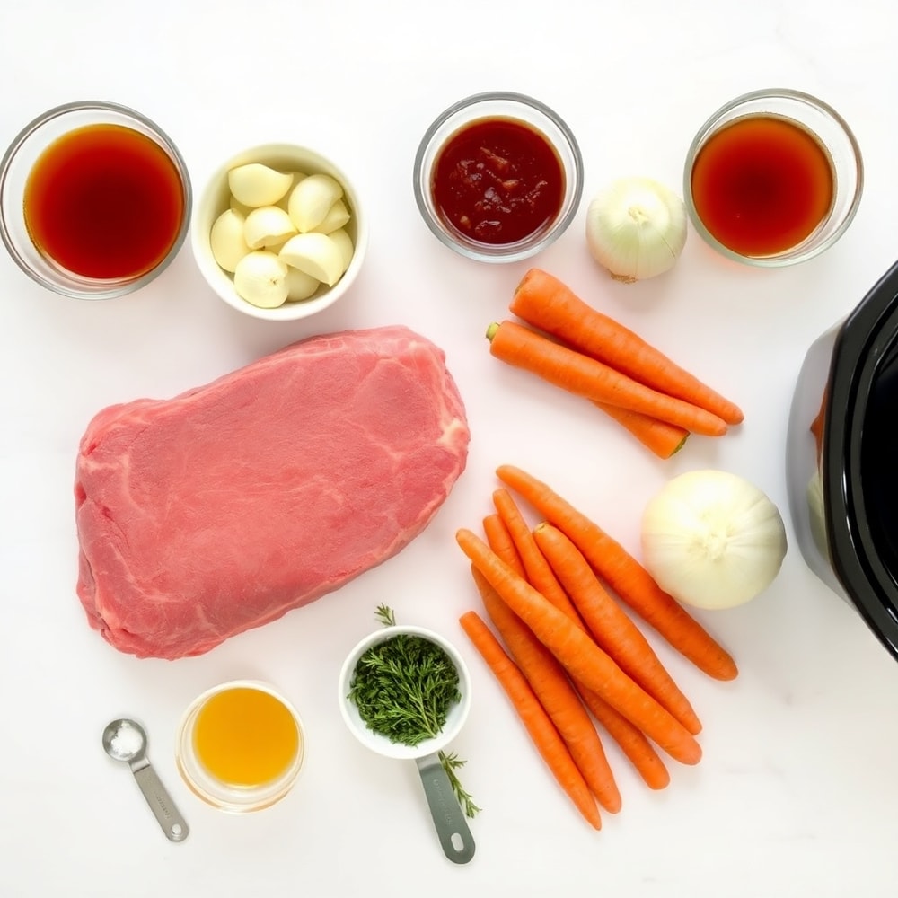 Crock Pot Pot Roast Ingredients