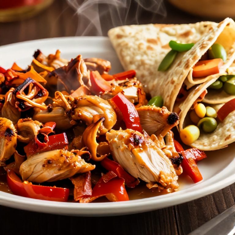 Easy Crockpot Chicken Fajitas