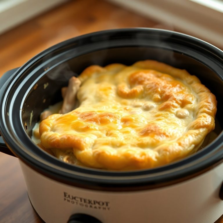 easy crockpot chicken pot pie