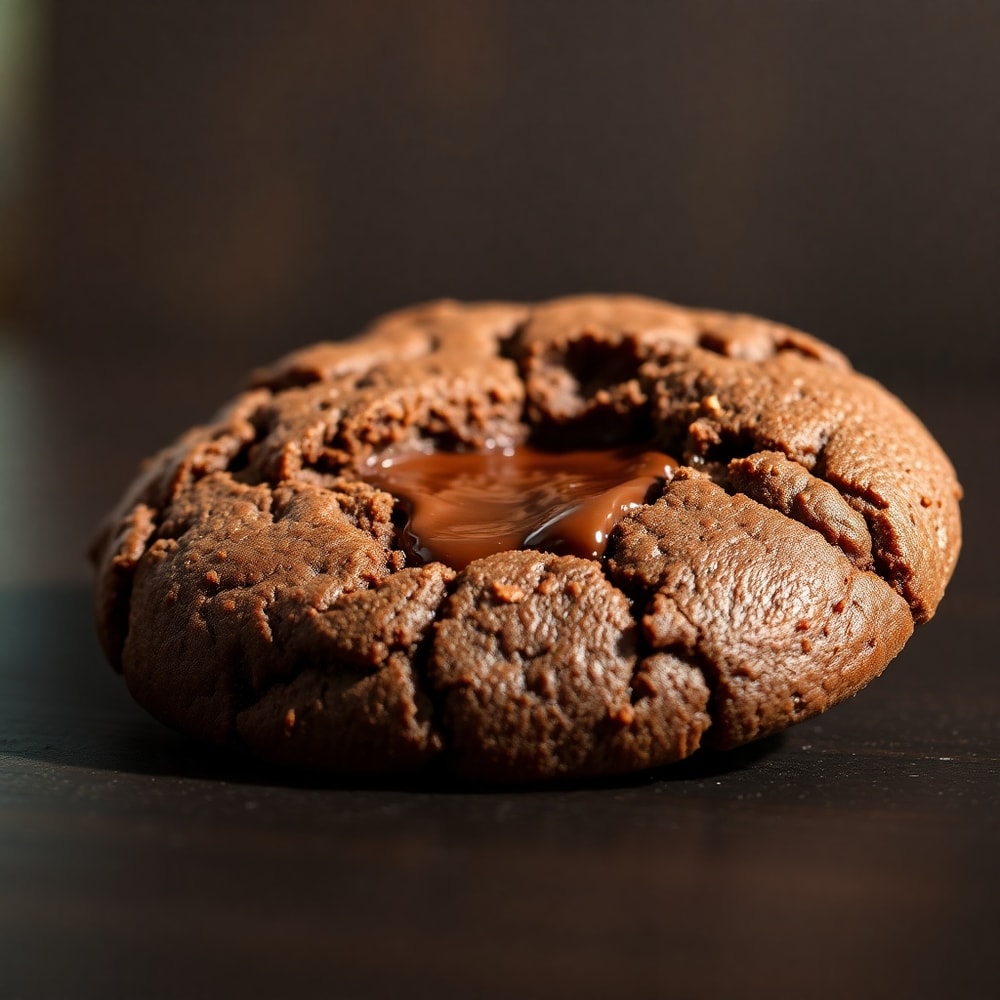 fudgy chocolate brownie cookies
