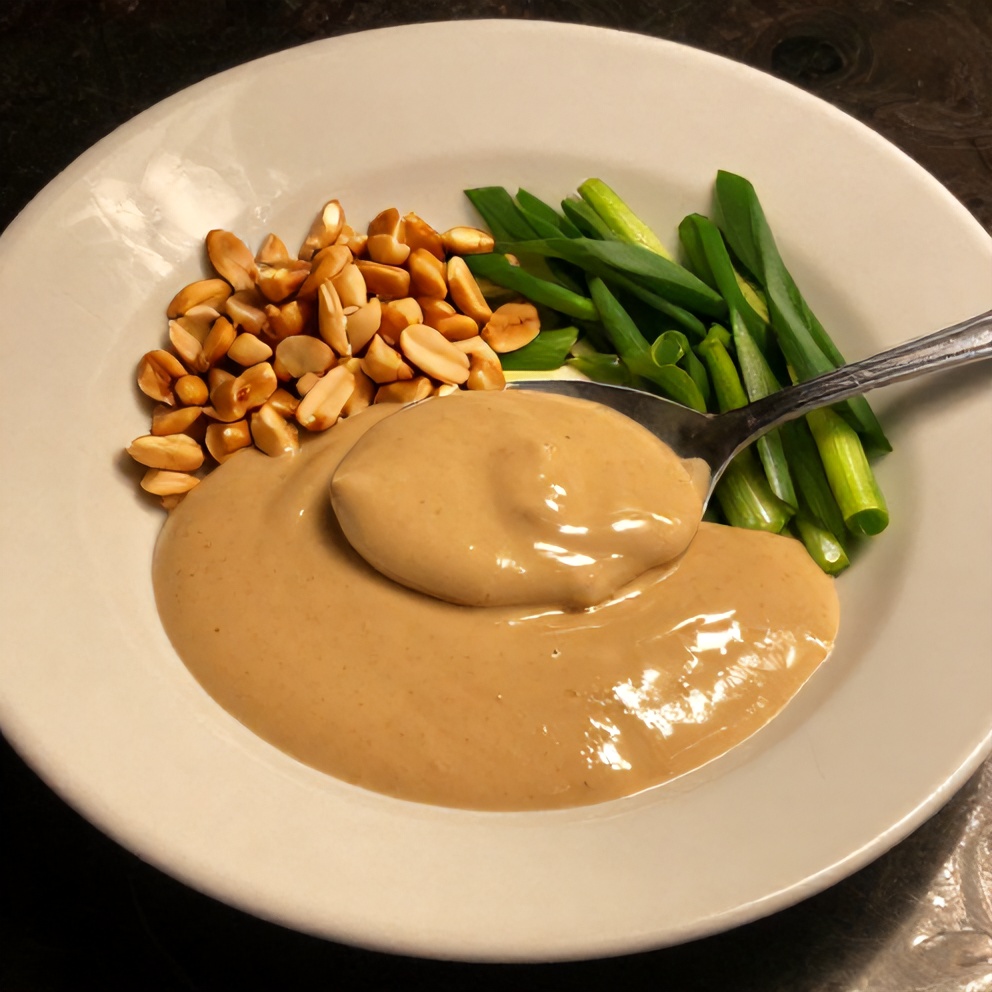 Peanut Sauce with Chicken and Vegetables