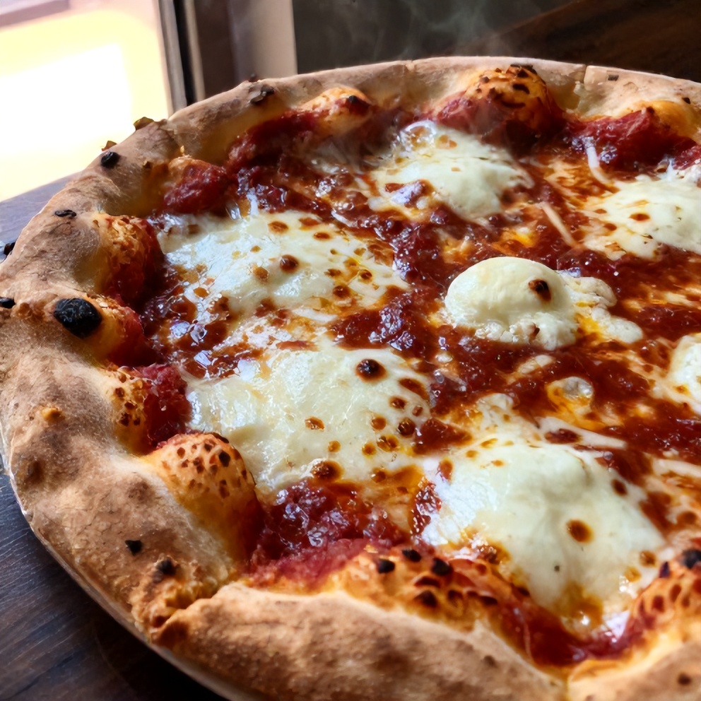 homemade sicilian-style pizza