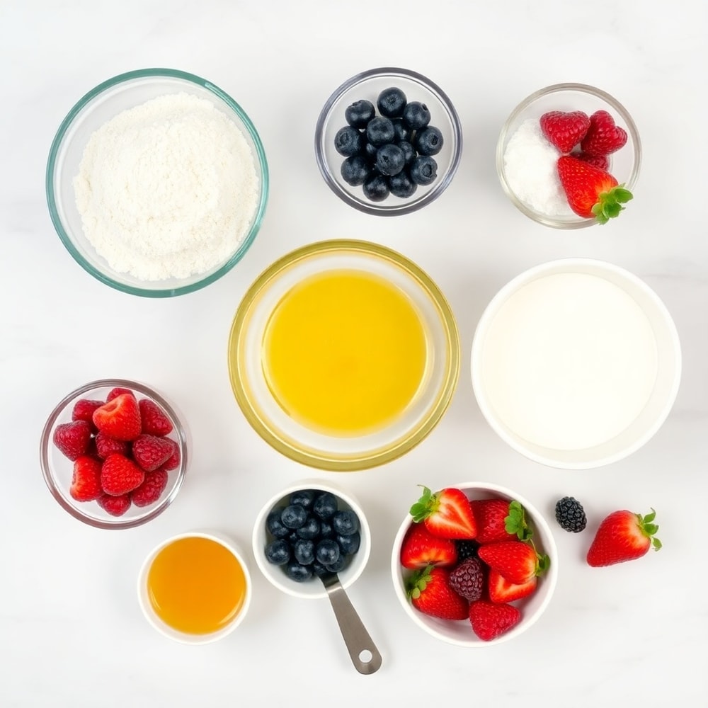 Keto Pancakes Ingredients