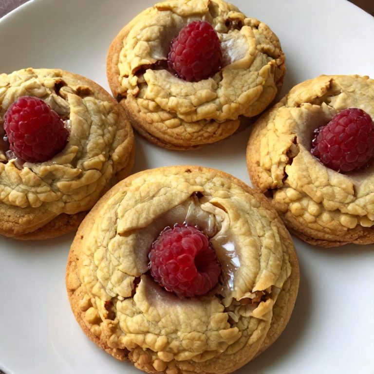easy lemon raspberry cookies