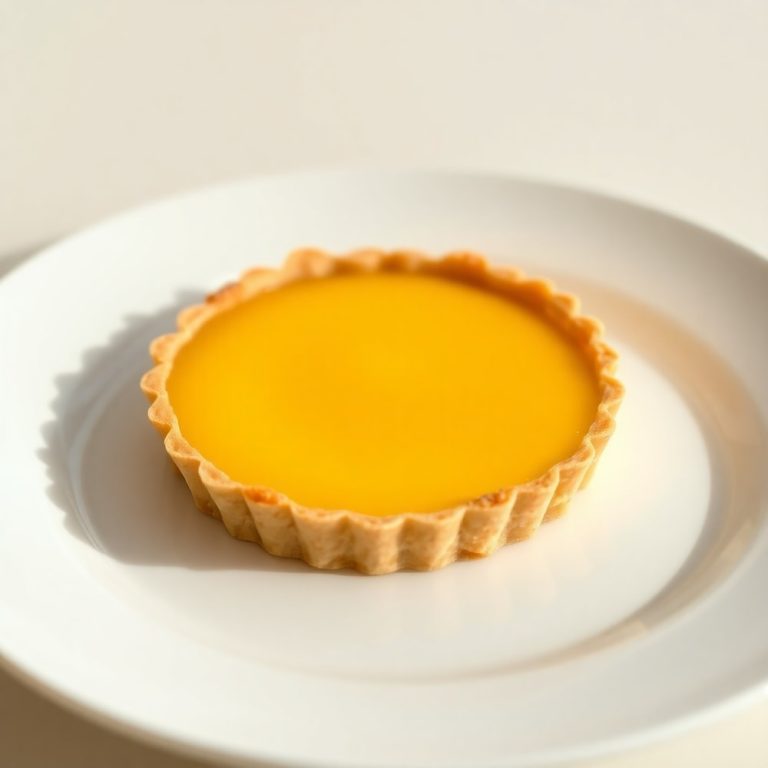 mango curd tart