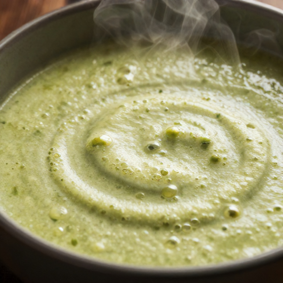 Easy Spring Zucchini Basil Soup