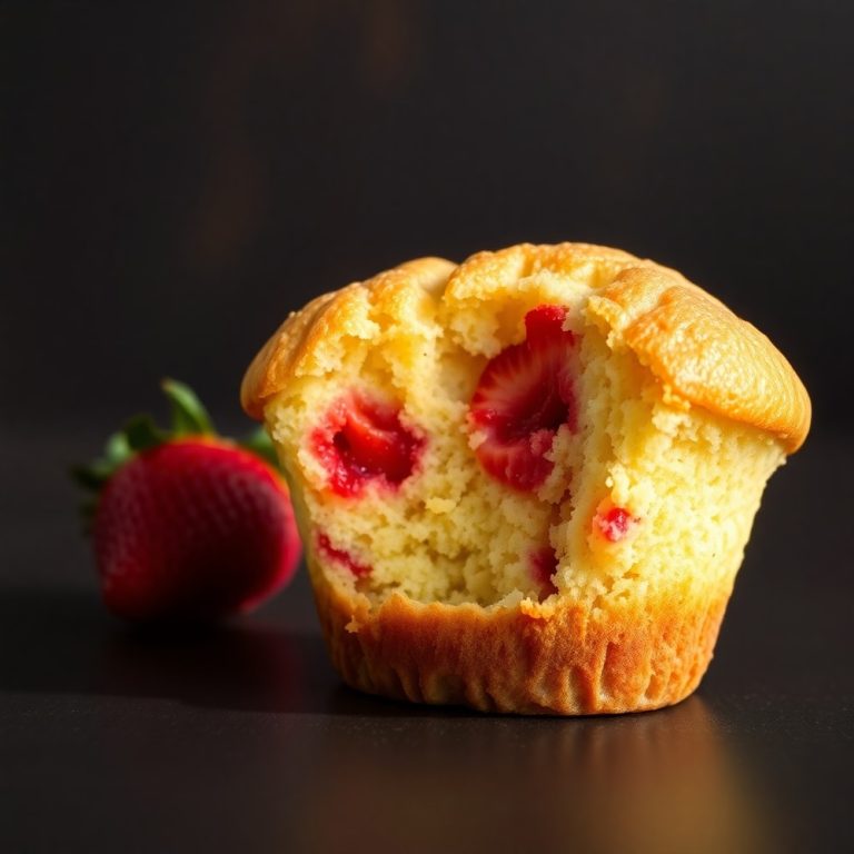 Easy Strawberry Shortcake Muffins
