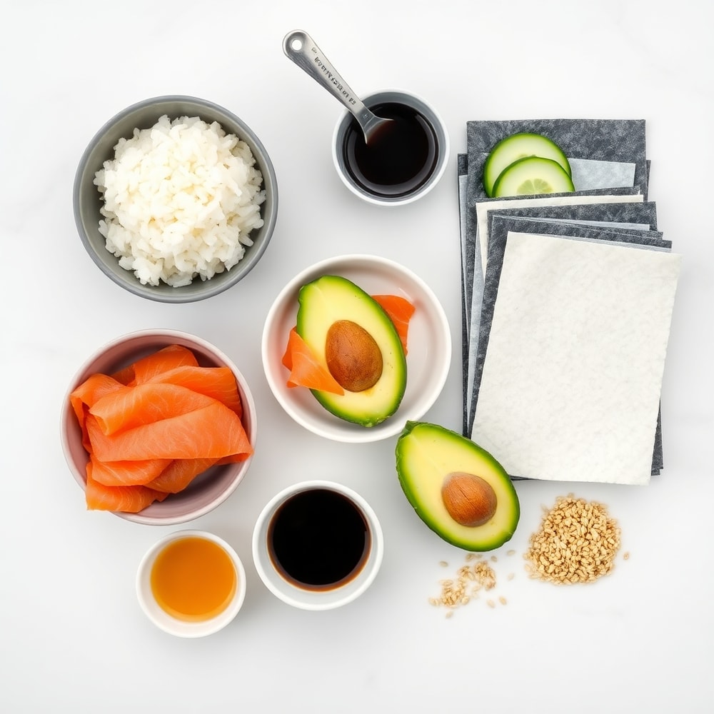 Easy Sushi Bake Ingredients
