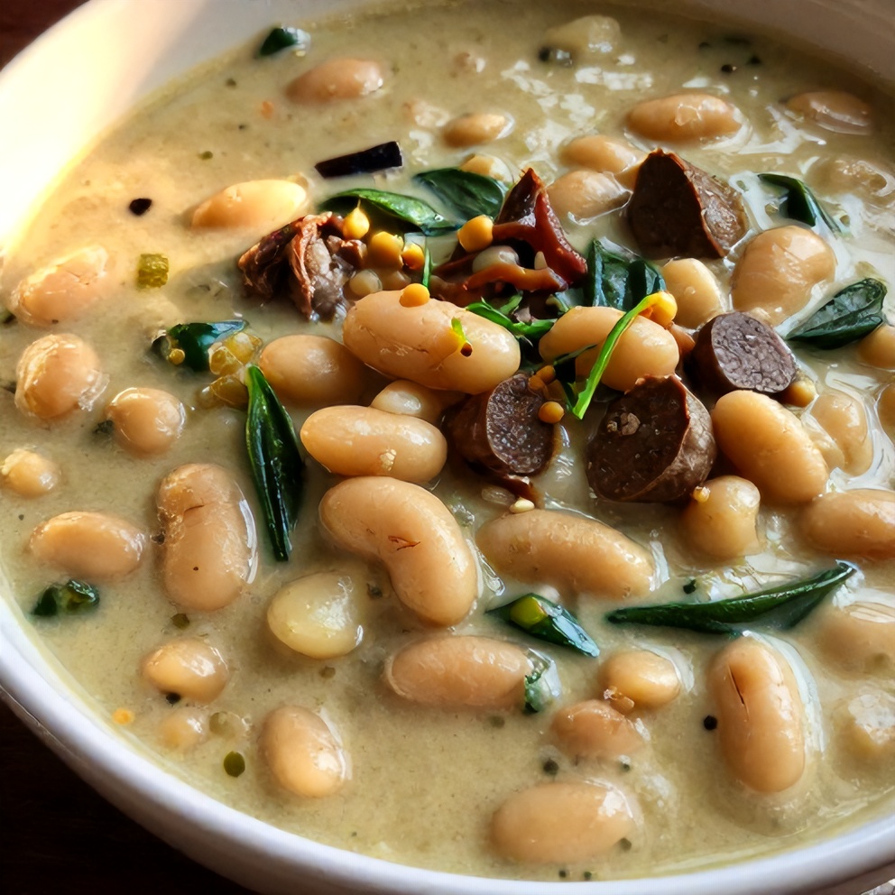 Easy Tuscan White Bean Soup