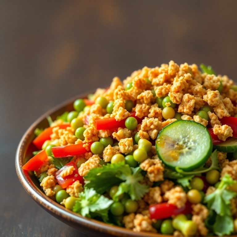 edamame peanut crunch salad