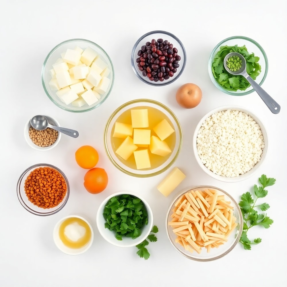 Raw ingredients for firecracker hot dogs