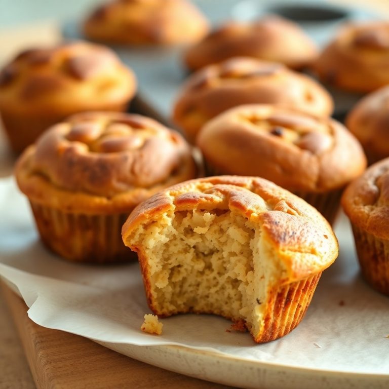 high protein pancake muffins
