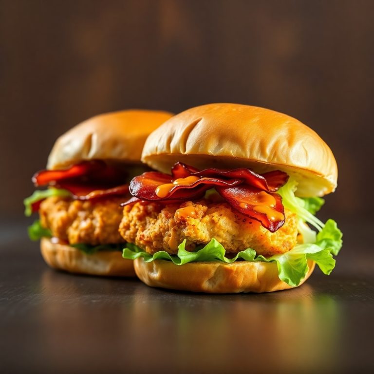 Honey Mustard BLT Chicken Sliders