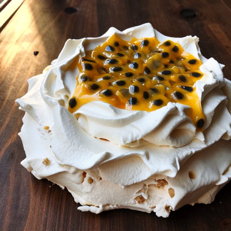 Individual Passionfruit Pavlovas