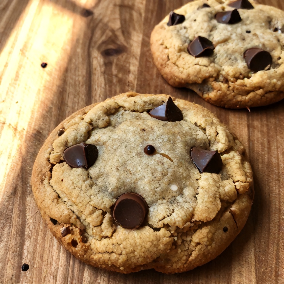 inside out chocolate chip cookies