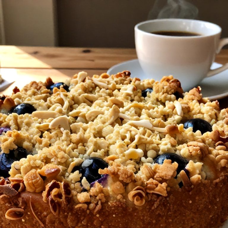 Lemon Blueberry Crumb Cake