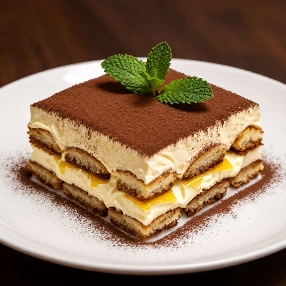 Finished Lemon Tiramisu